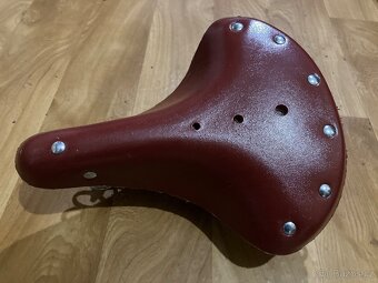 Retro sedlo kožené - 3