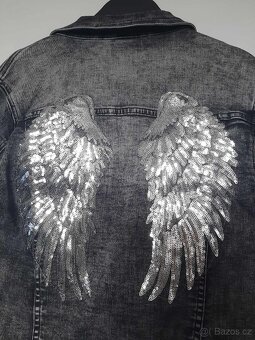 Dámská džínová bunda S - 3