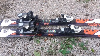 Prodám lyže Salamon Enduro JR800. Velikost 100cm. - 3