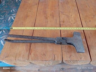 Klempířské kleště velke rovné 125 mm - 3