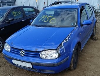 ND z VW Golf4 1595.cm3 74.kw benzín r.v.1997 (K65) - 3