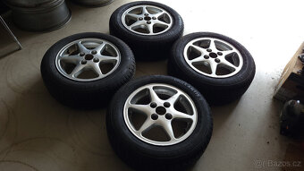 99% letní ALU kola 14" 4x100 Renault Clio, Thalia - 3