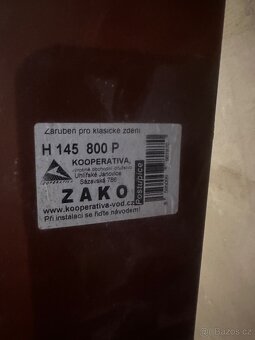 Kovové zárubně 80P a 60P - 3