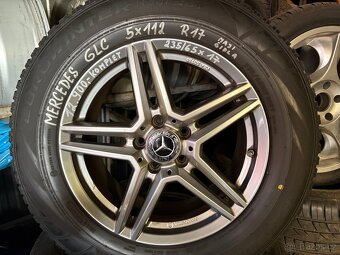 Prodám zánovní Alu kola na Mercedes. GLC r17 - 3