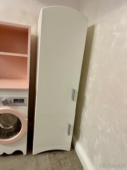 Dětská dřevěná kuchyňka s lednicí a funkcemi - 3