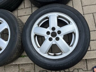 4x alu disky 5x100 R15, letní pneu - 3