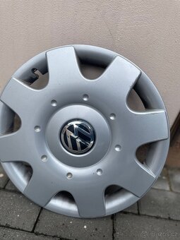 Originál plechove disky VW, 16”, 5x112 - 3