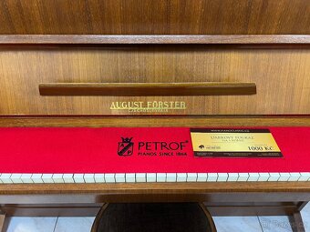 August Forster-Petrof se zárukou a doprava zdarma. PRODÁNO - 3
