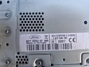 radio MCA z Ford Mondeo MK4 facelift navi - 3