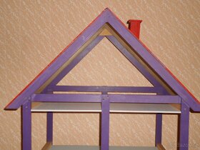 Domeček dřevěný pro panenky Barbie. - 3