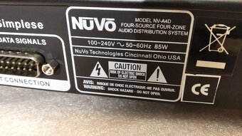 Vícezónový audio systém NuVo NV-A4D - 3