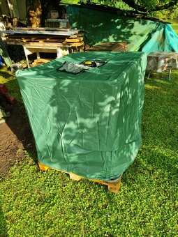 Super IBC jednou použitý, vypláchnutý, čistý s obalem a filt - 3