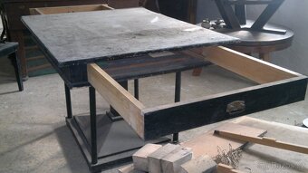 starožitný rozkládací stůl - 3