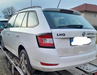 nd z škoda fabia 3 999tsi bílá modrá stříbrná - 3
