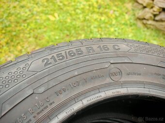 Proace, VW T5, T6 nové letní Continental 215/65/16C. - 3