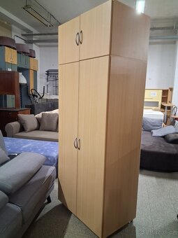 Šatní skříň s nástavcem - 3