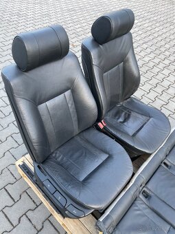 Interiér Nappa černá kůže BMW e39 touring - 3