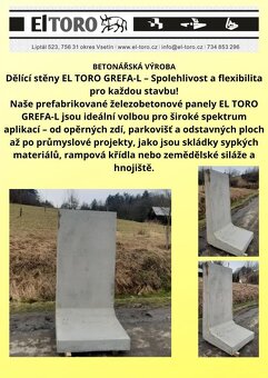 Dělící stěna  GREFA-L Grefa panel - 3