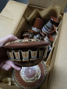 Sada malované keramiky - 3