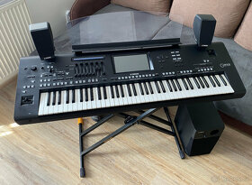 Profesionální klávesy Yamaha Genos 1 + repro + stojan - 3