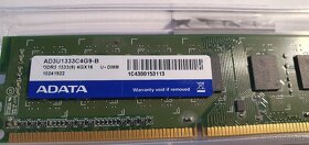 Paměti 2x 4GB DDR3 - 3