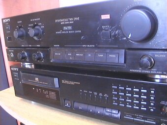 zesilovač SONY TA-F417 + CD přehrávač SONY CDP 415 - 3