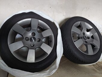 alu disky, sada kol Peugeot 308 + letní gumy - 3