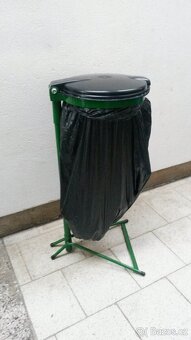 Stojan pro odpadkové pytle 120 l, skládací - 3