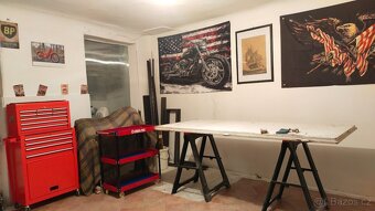 Prodám americkou vlajku Harley Davidson 150x100cm - 3