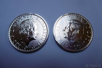 BRITANNIA 2 x unce stříbra - 3