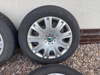 Plechové disky 15" s pneu zimní - 185/60 R15 88T - 3