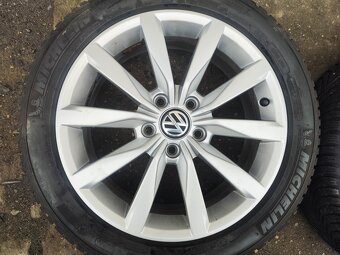 17"zimní alu sada Dijon 5x112 origo Golf 7 GTD Octavia 3 RS - 3