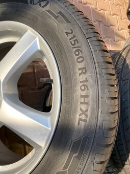 Letní pneu+ alu kola 215/60/r16 - 3
