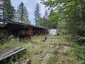 Prodej pozemku se stavbou / chatou 330m2 v Mikulovicích u Je - 3