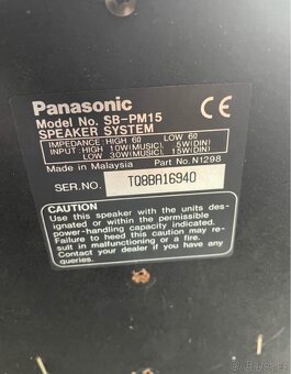 reproduktory Panasonic SB-PM15 - 3