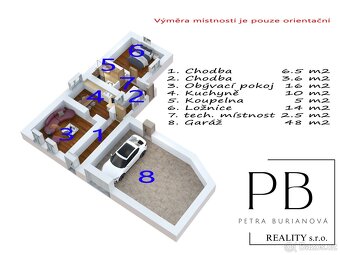 Prodej rodinné domy, 62 m2 - Vémyslice, ev.č. 00060 - 3