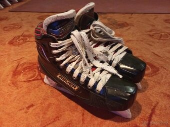 Brankářské brusle Bauer Vapor 1X, vel. EUR 44, 8,5D, (užší) - 3