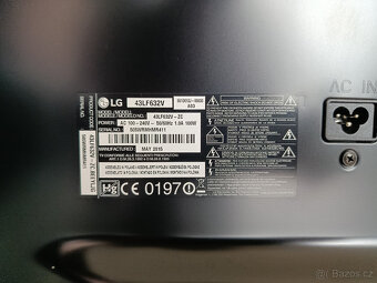 Prodám 43" TV LG 43LF632V - 3