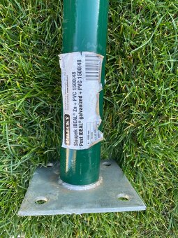 Plotový sloupek IDEAL® Pilecky (Zn + PVC) 1500/48 - 3