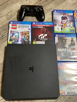 PlayStation 4 slim + chladič + hry - 3