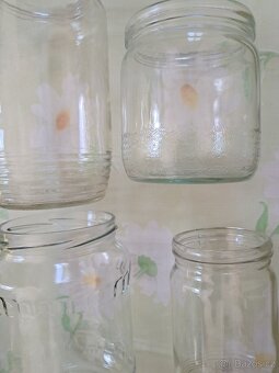 Zavařovací sklenice, čisté, různé velikosti - 3