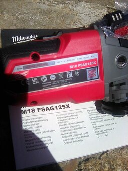 milwaukee M18 FSAG125X - M18 FUEL 125 mm úhlová bruska - 3