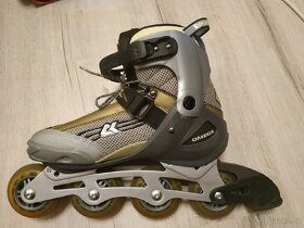 Kolečkové brusle a batoh - 3