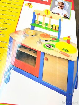 Dětská dřevěná kuchyňka Bino - 3