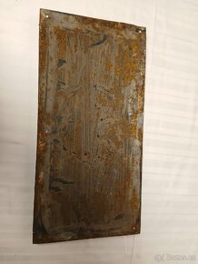 Smaltovaná cedule Ve Rtynce - 3