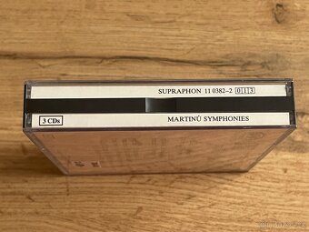 CD Bohuslav Martinů – Symphonies (3CD, Supraphon) - 3