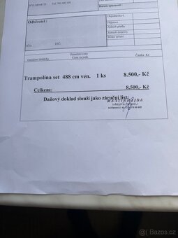 Trampolína  4.88m - 3