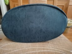 Kabelka šedo-modrá - 3