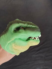 T-Rex maňásek na ruku Shilling nový - 3