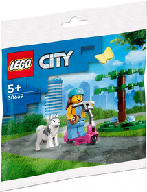LEGO® CITY 30639 Psí park a skútr - nové - 3